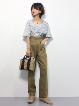 naoさん（レディース・163cm）の夏コーディネート