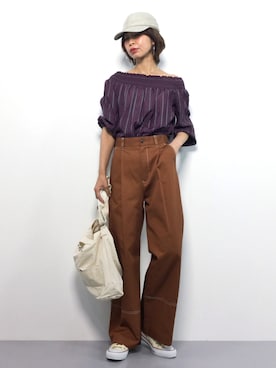 naoさん（レディース・163cm）の夏コーディネート