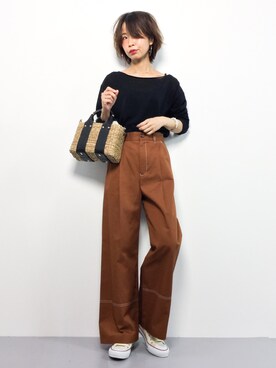 naoさん（レディース・163cm）の夏コーディネート