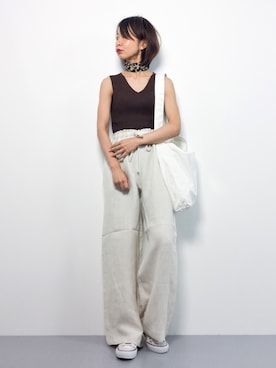 naoさん（レディース・163cm）の夏コーディネート