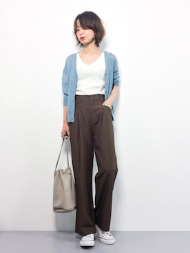 naoさん（レディース・163cm）の夏コーディネート