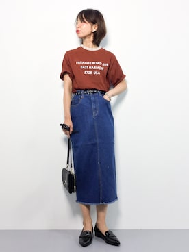 naoさん（レディース・163cm）の夏コーディネート