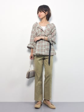 naoさん(レディース・163cm)の夏コーディネート