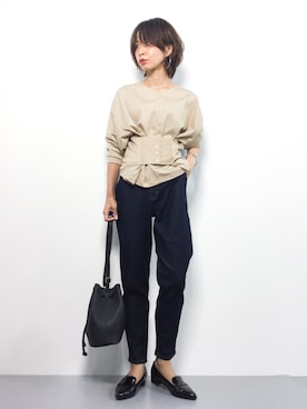 naoさん（レディース・163cm）の夏コーディネート