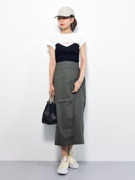 naoさん(レディース・163cm)の夏コーディネート