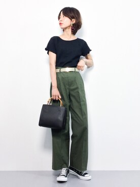 naoさん（レディース・163cm）の夏コーディネート