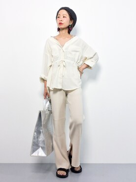 naoさん（レディース・163cm）の夏コーディネート