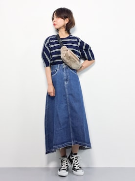 naoさん(レディース・163cm)の夏コーディネート