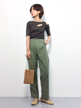 naoさん（レディース・163cm）の夏コーディネート