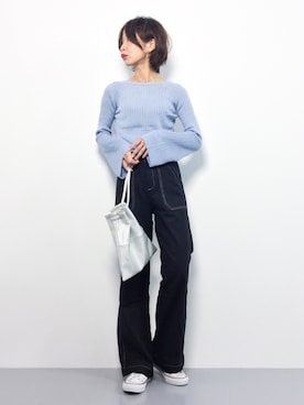 naoさん（レディース・163cm）の秋コーディネート