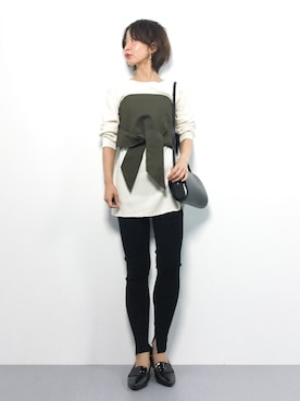 naoさん（レディース・163cm）の秋コーディネート