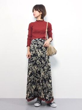 naoさん（レディース・163cm）の秋コーディネート