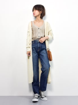 naoさん（レディース・163cm）の秋コーディネート