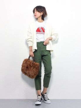 naoさん（レディース・163cm）の秋コーディネート