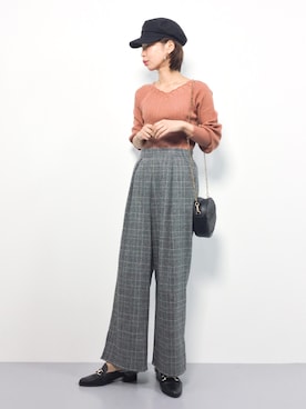 naoさん（レディース・163cm）の秋コーディネート