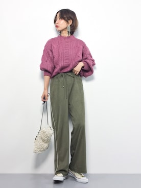 naoさん（レディース・163cm）の秋コーディネート