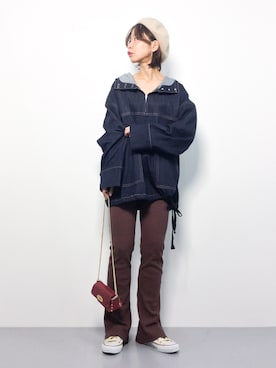 naoさん（レディース・163cm）の秋コーディネート