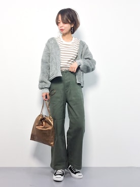 naoさん（レディース・163cm）の秋コーディネート