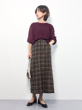 naoさん（レディース・163cm）の秋コーディネート