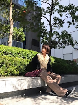 「オシャレパッソ」｜naoさん（レディース・163cm）の秋コーディネート