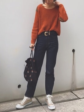 naoさん（レディース・163cm）の秋コーディネート