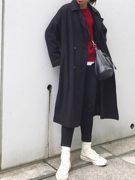 naoさん(レディース・163cm)の冬コーディネート