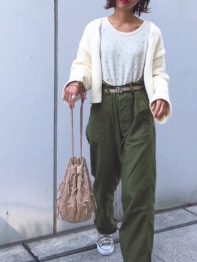 naoさん（レディース・163cm）の冬コーディネート