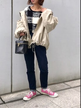 naoさん（レディース・163cm）の冬コーディネート