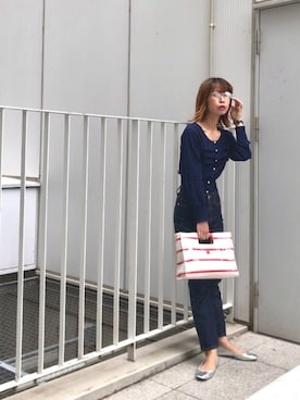 naoさん（レディース・163cm）の春コーディネート