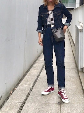 naoさん（レディース・163cm）の春コーディネート