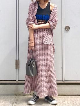 naoさん(レディース・163cm)の夏コーディネート