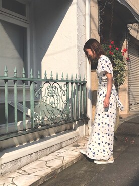 naoさん（レディース・163cm）の夏コーディネート