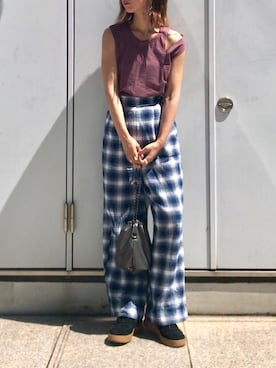 naoさん（レディース・163cm）の夏コーディネート