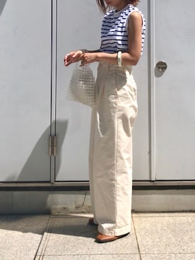 naoさん（レディース・163cm）の夏コーディネート