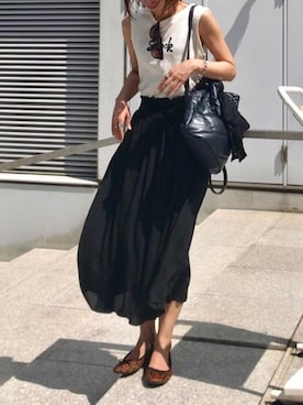 naoさん（レディース・163cm）の夏コーディネート