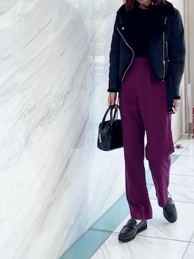 naoさん（レディース・163cm）の冬コーディネート