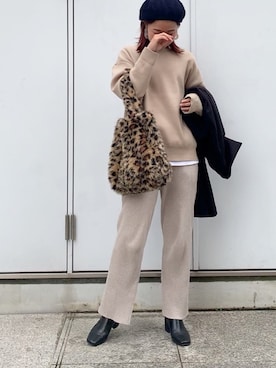 naoさん(レディース・163cm)の冬コーディネート