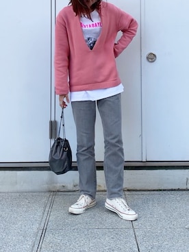 naoさん(レディース・163cm)の冬コーディネート