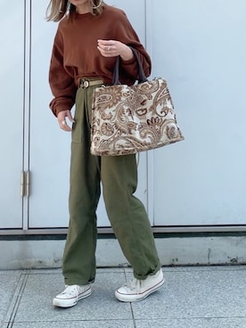 naoさん（レディース・163cm）の春コーディネート