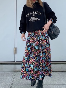 naoさん（レディース・163cm）の春コーディネート