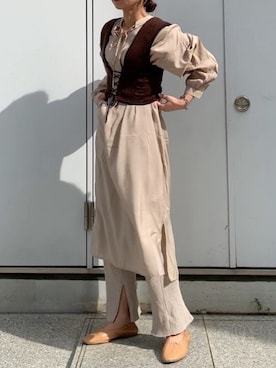 naoさん（レディース・163cm）の春コーディネート