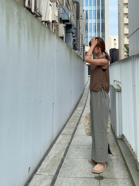 naoさん（レディース・163cm）の夏コーディネート