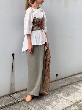 naoさん（レディース・163cm）の秋コーディネート