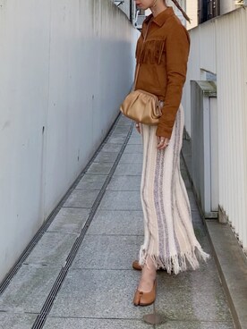 naoさん（レディース・163cm）の秋コーディネート