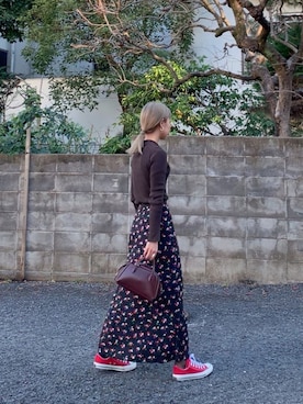 naoさん（レディース・163cm）の冬コーディネート