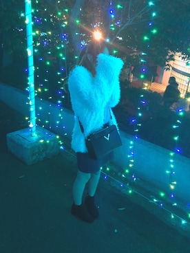 「rps（アールピーエス）のアイテム（ブルゾン）」を使った、리리리さん（レディース・152cm）の冬コーディネート