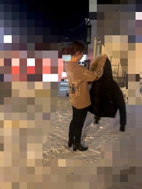 kanaさん（レディース・160cm）の冬コーディネート