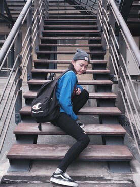 ChihYing Chungさん（レディース・165cm）の冬コーディネート