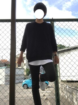 「サマーニット」｜ぎっちゃんさん（メンズ・166cm・10代）の夏コーディネート