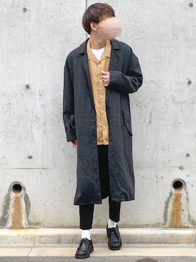 「白ソックス」｜ぎっちゃんさん（メンズ・166cm）の冬コーディネート